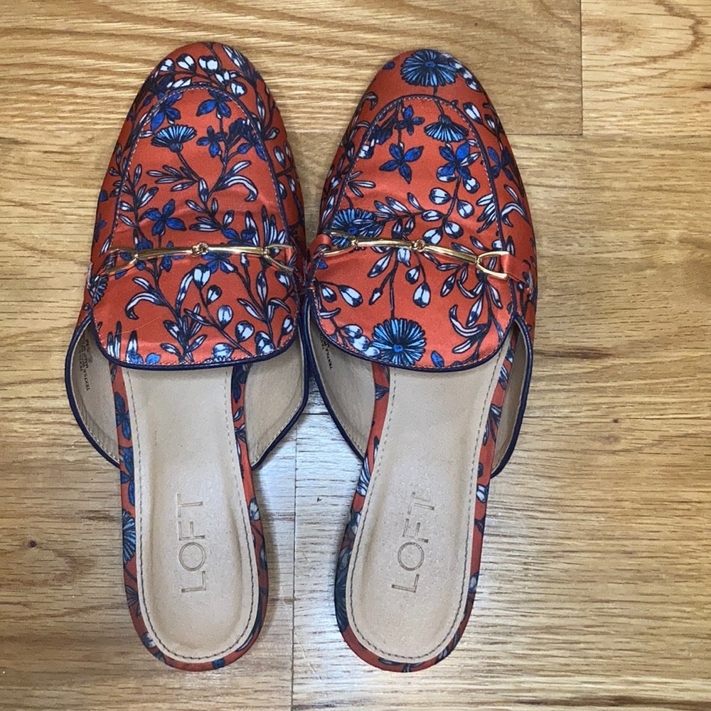 Loft Floral Slip-On Loafers
